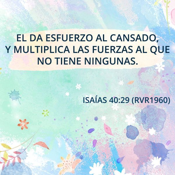 Isaias 40:29